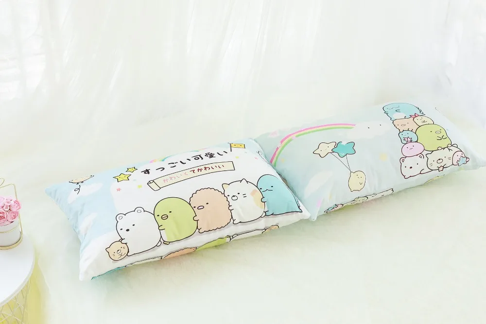 Аниме мультфильм милый Sumikkogurashi Cinnamoroll плюшевые игрушки подростковый стиль подушки мягкие подушки дать Вам комфортный сон