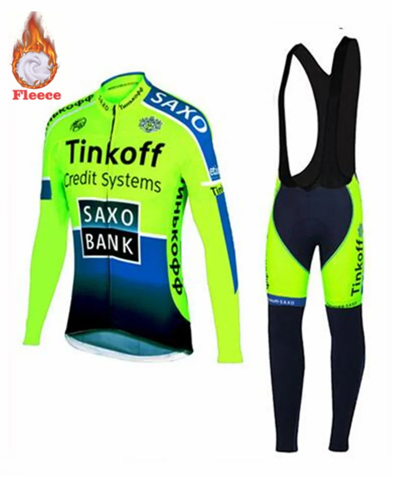 20D силиконовые Tinkoff Длинные рукава велосипедные штаны велосипедный зимний теплый комплект одежды Ropa Ciclismo - Цвет: Long sleeve Suit 11