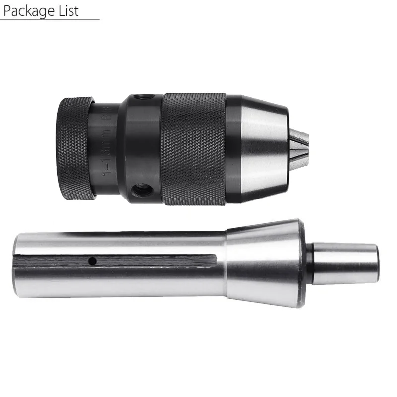 

High Carbon Steel Drill Chuck Equipment Handtool Keyless Lathe 1/32\\\\\\\"- 1/2\\\\\\\