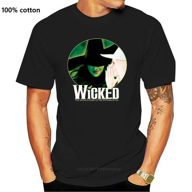 funny t shirts Men's Wicked Broadway Musicals Short Sleeve Fashion T Shirt  - AliExpress