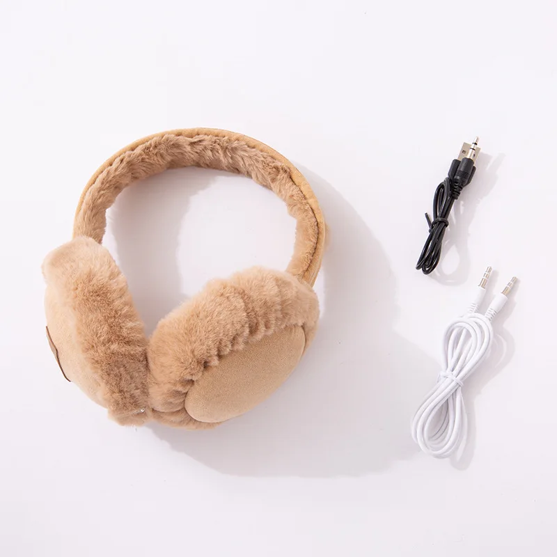 JINSERTA Kids Bluetooth Headphone Foldable Warm Music Headset with MIC for Handsfree Boys Girls Birthday Gift Dropshipping