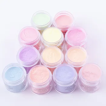 

Bright Neon Dipping Nail Powder Luminous North Pole Night Light Nail Glitter Pigment Art Decoration Fluorescent Polish Nail 2020