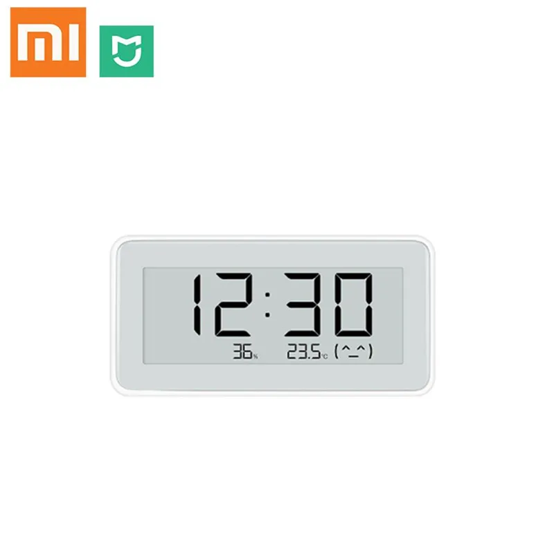 Беспроводные цифровые часы Xiaomi Mijia BT4.0 умные для помещения и улицы гидрометр