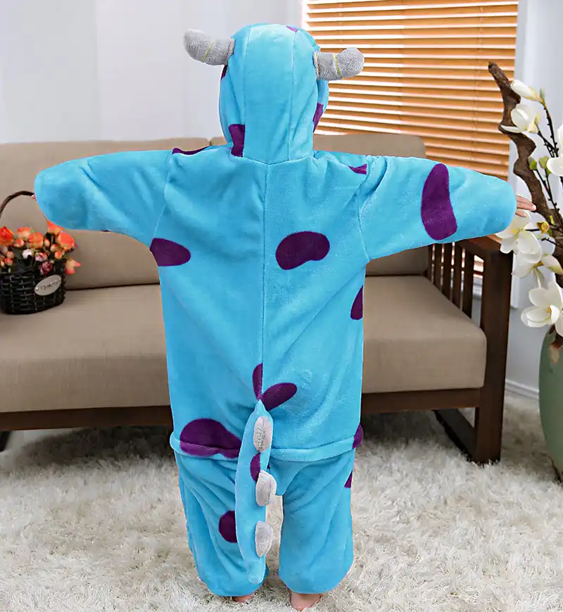 sulley baby onesie
