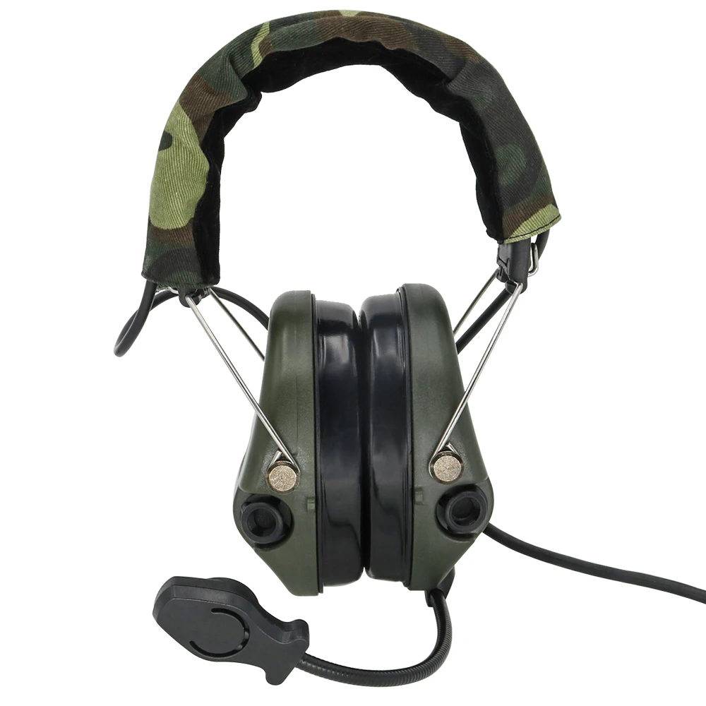 Tactical Softair Sordin Headset Noise Reduction Earphone Hunting Airsoft Headphone FG PTT U94 Kenwood 2 Pin 3