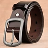 Real Cow Genuine Leather Belt Men Plus Size 120 130 140 150 160 170cm Belts Men Cowboy Cowskin Pin Buckle Waist Belts for Jeans ► Photo 3/6