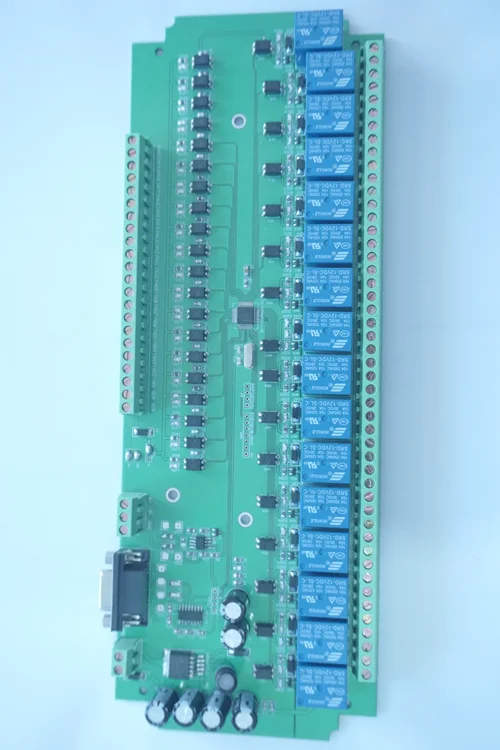 MODBUS RTU 20-way Input 16-way Output 232 Serial Communication 485 Relay Control Board 12V24V