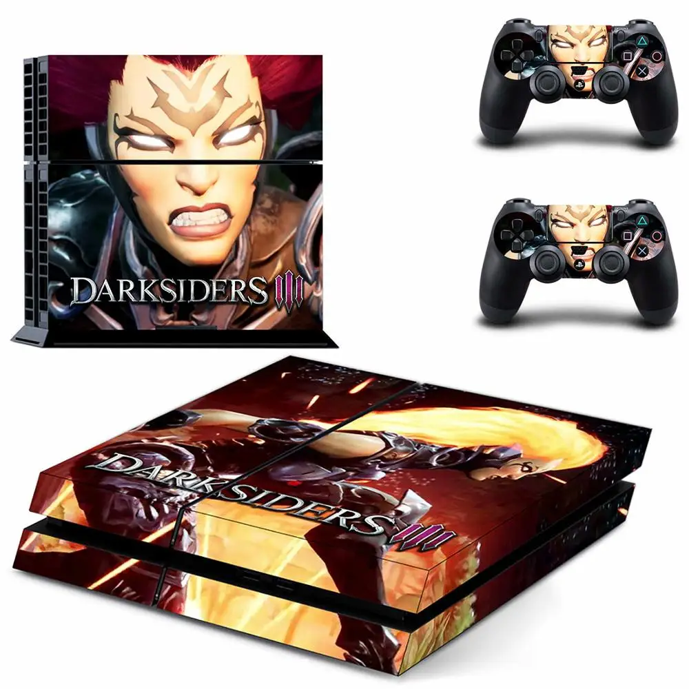 Darksiders 3 PS4 Стикеры s Play station 4 кожи PS наклейка кожного покрова для Игровые приставки