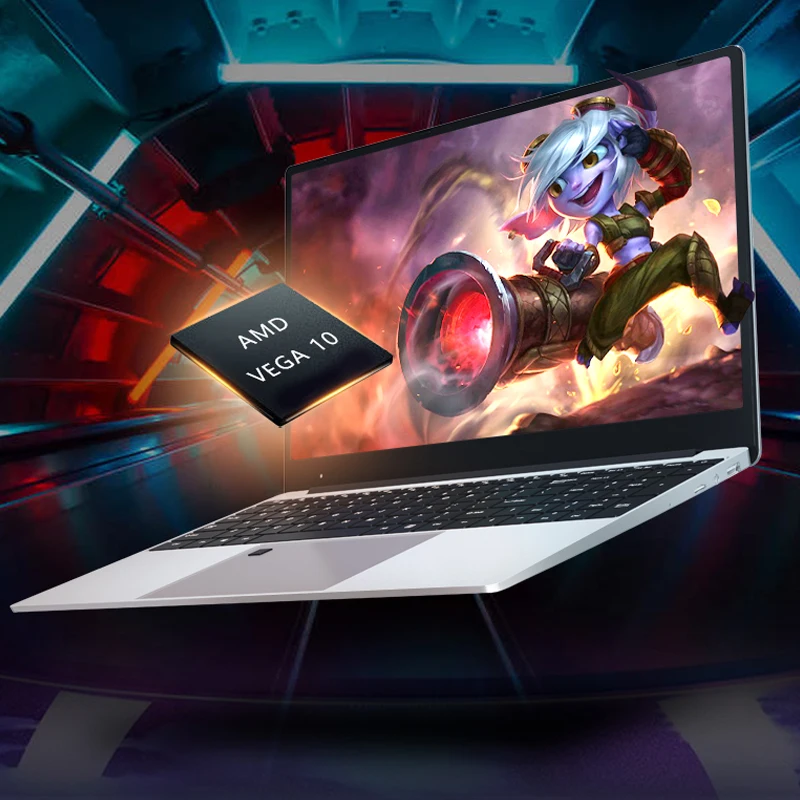 Ordenador portátil de Metal Ultrabook DDR4 de 2TB M.2 SSD para estudiantes universitarios y de negocios, 2700G/2,4G, Bluetooth, 2700U Ryzen, 5,0, 36GB de RAM