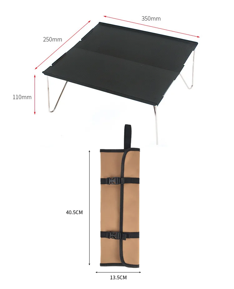 Мини складной стол для пеших прогулок портативный складной стол алюминиевый складной чайный стол Открытый Кемпинг барбекю стол