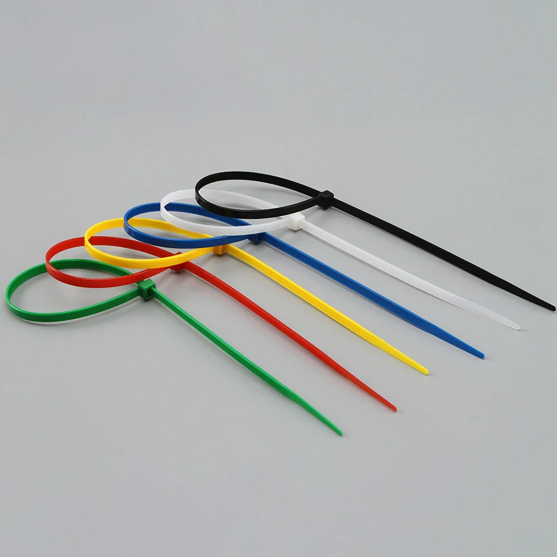 Self-Locking Nylon Ties Wire Cable Zip Ties Self Lock Organiser Fasten Cable 500Pcs
