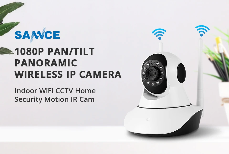 SANNCE 1080P IP камера 2MP беспроводная домашняя камера безопасности камера наблюдения Wifi ночное видение CCTV камера 2mp детский монитор