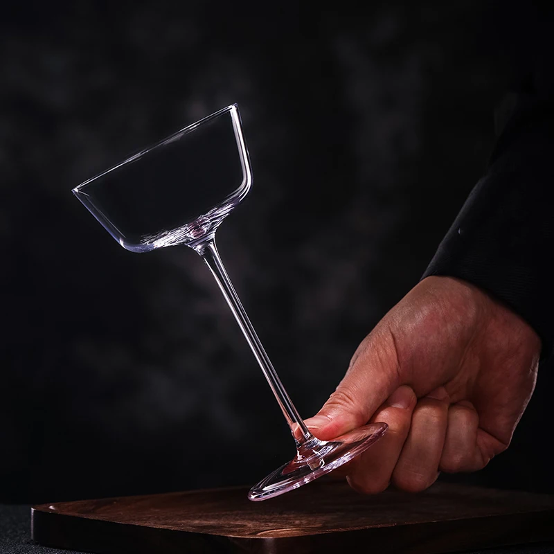 4PCS Goblet Cocktail Glasses Martini Glass Wine Glass Tasting Set Of 4