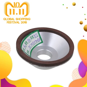 

BQLZR 75mm OD Bowl Shape Diamond Grinding Wheel 150 Granularity 75% Concentration