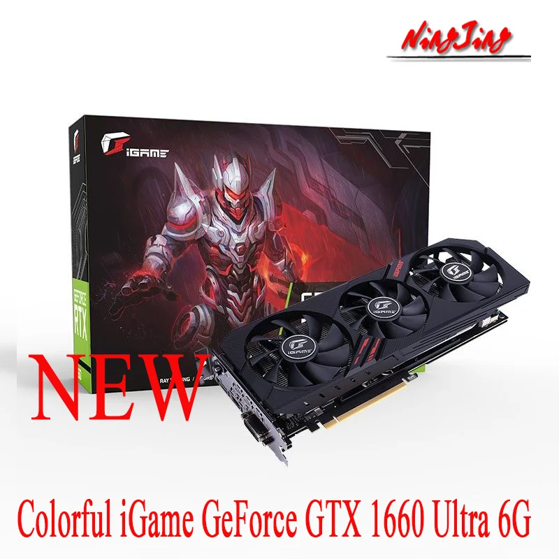 Цветной iGame GeForce GTX 1660 12nm 6G 192bit Новый | Компьютеры и офис