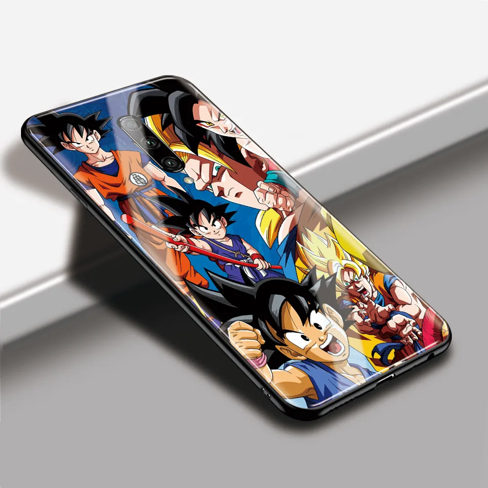 Чехол с аниме для Oneplus 6t Dragon Ball Goku, стеклянная задняя крышка, чехол Oneplus 5t для Oneplus 1+ 5 6 Oneplus 6 6t 7 pro, DIY Чехол