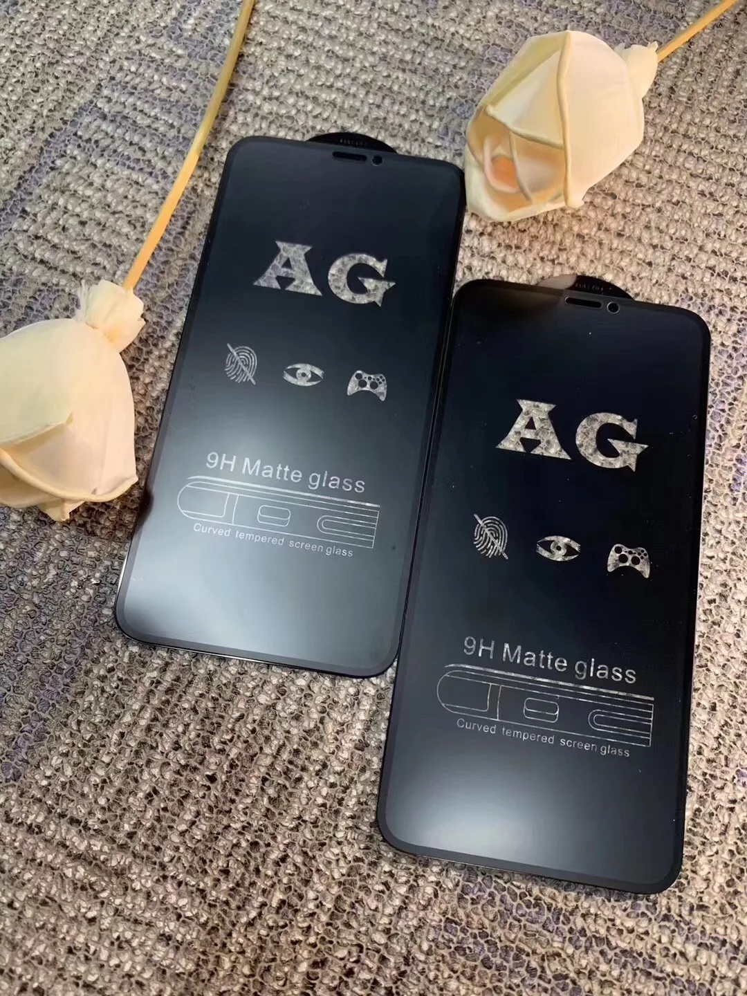 

For Xiaomi Redmi Note 7 Glass luxury 9H HD Half Covered Tempered Toughened Glass Case For Xiaomi Redmi Note 7 Smartphone