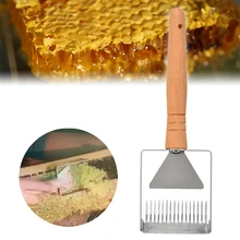 1 шт. Нержавеющая Сталь Многофункциональная нож-скребок для пчеловодов прочный пчелиный улей разворачивающая Вилка Лопата Пчеловодство Мед инструмент для сбора