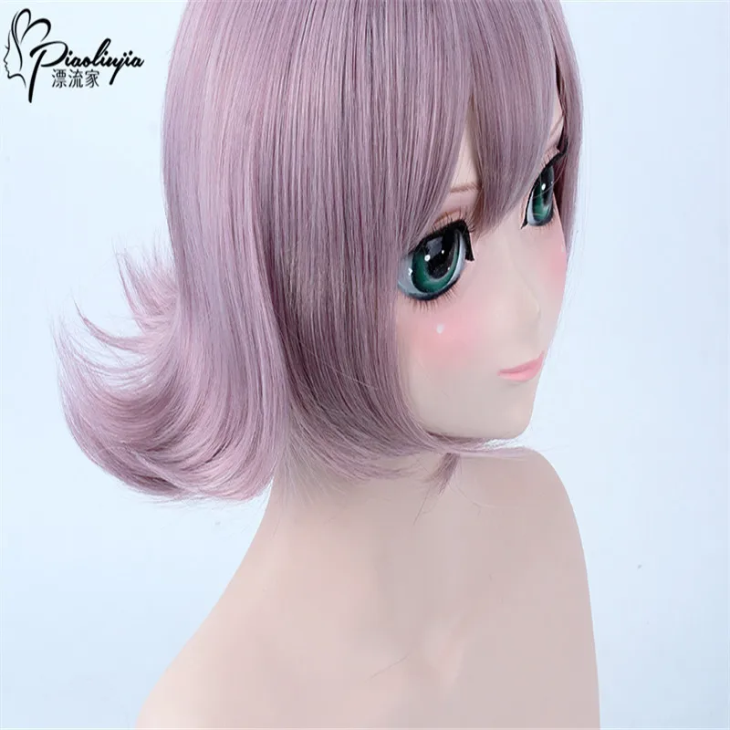 DanganRonpa косплей парик сhiaki Nanami костюм играть Женщины парики для взрослых Хэллоуин аниме волосы для игр