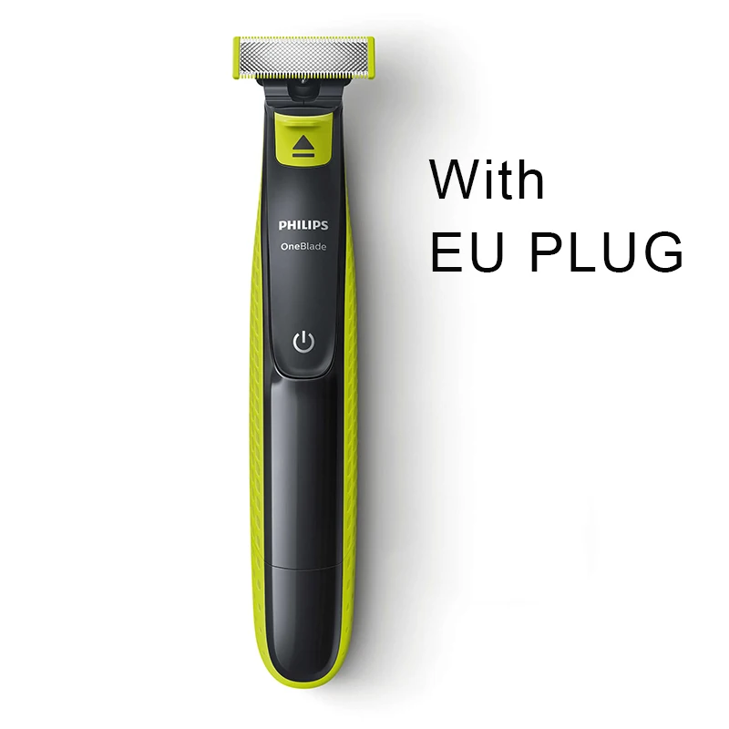 Электробритва Philips QP2523 с использованием двустороннего лезвия перезаряжаемого OneBlade для бритья любой длины волос во влажной и сухой для мужчин - Цвет: QP2523 Add EU Plug