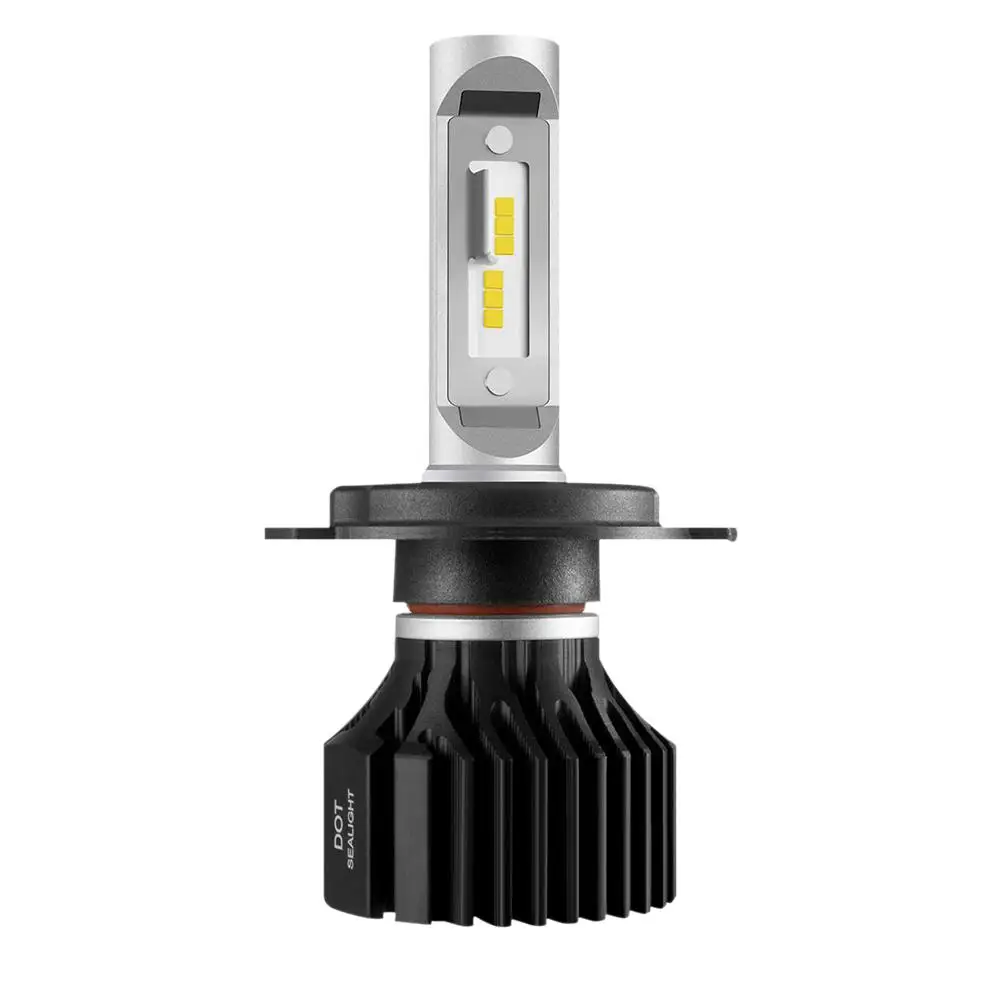 12V к рулю мотоцикла велосипеда с H4/9003 светодиодная фара для мотоцикла головной светильник комплект ламп 40W 6000K белая светильник