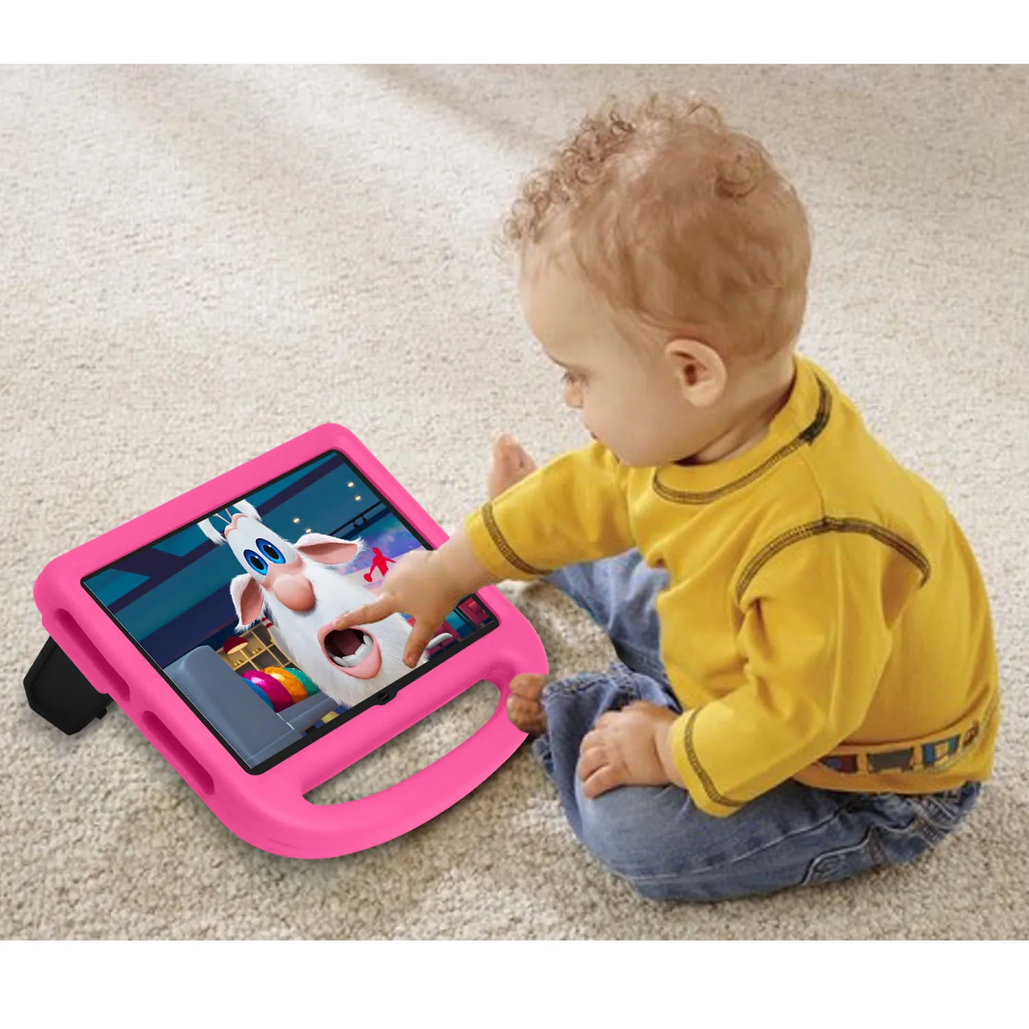 Kindersichere EVA-Hülle für Kindle Fire HD10 HD 10 2021 2019 2017 Cover Funda Tablet-Hülle für Fire7 2022 2015 HD8 Plus 2020_voghion.com