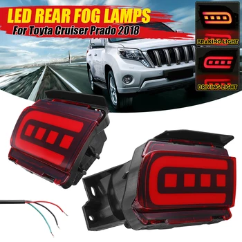 

Braking light Rear driving light daytime running lights Waterproof 12V For Toyota Land Cruiser Prado 150 FJ150 2010~2019