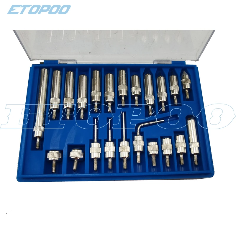 Description Picture 5 of itemDial Indicator 22Pcs M2.5 and 4-48 Thread Tip For Dial & Test Indicators Steel Dial Indicator Point Set