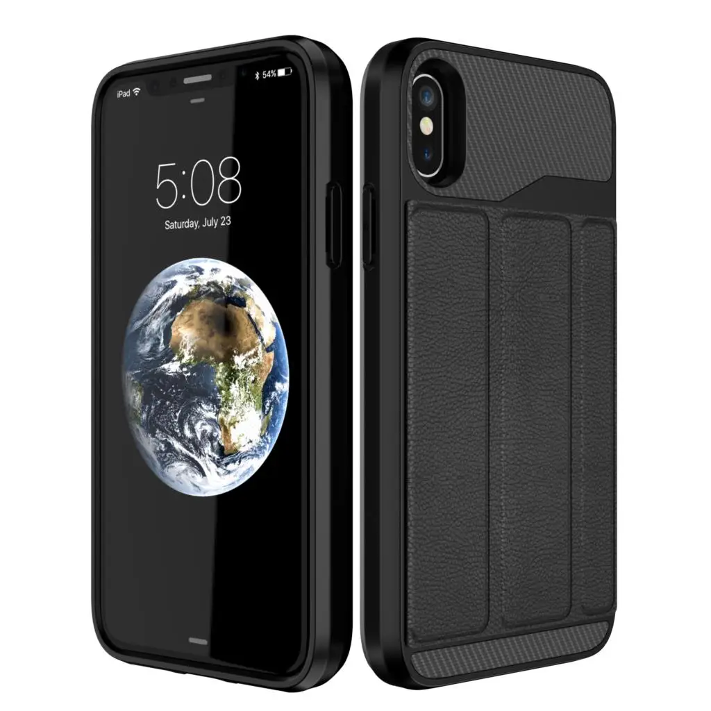 Чехол-Кошелек для IPhone X XS Max XR 6 7 8 6s Plus с защитой от падения в стиле милитари, откидной кожаный чехол, слот для карт, держатель с подставкой