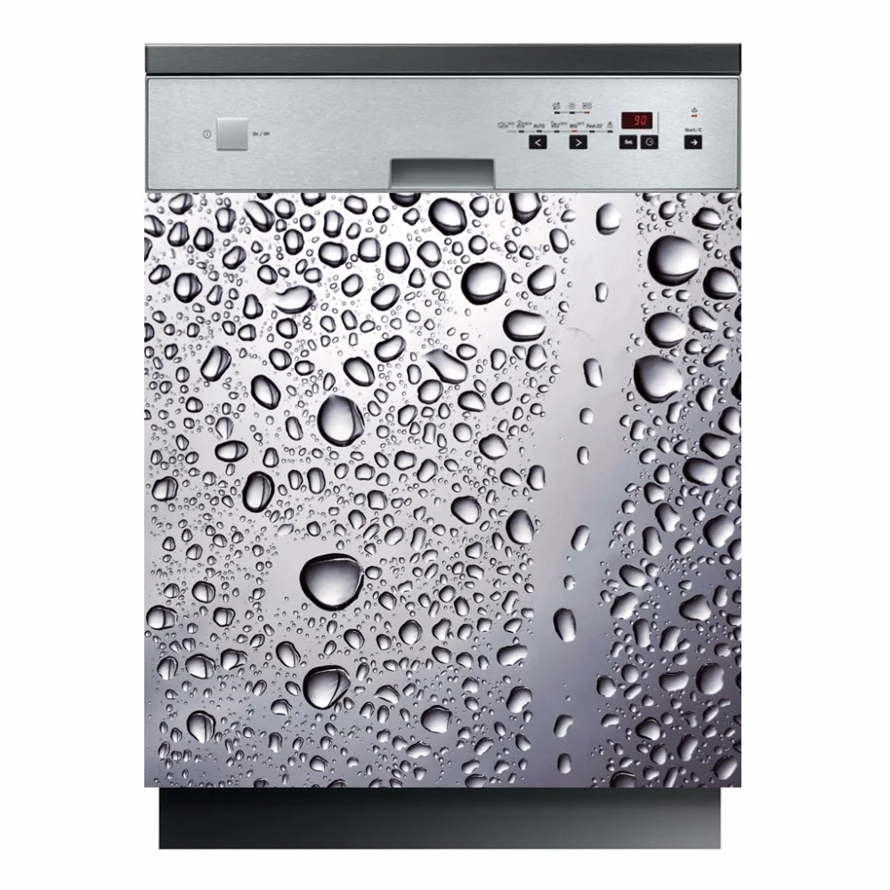 

3d Sticker Self Adhesive Stone Coffee Home Decor Dishwasher Door Renew Print Wall Art PVC Waterproof Wallpaper Paste Picture