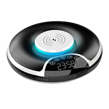

Flying Saucer Creative Smart Bluetooth Speaker Wireless Charger Induction Pluggable o