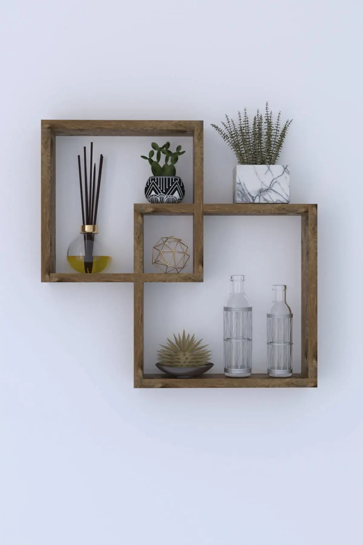 Nested Wall Shelf Set of 2