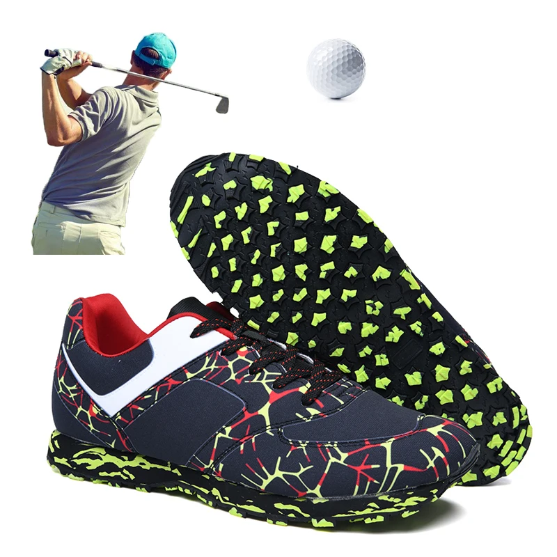 

New Professional Golf Shoes for Men Women Lightweight Comfortable Golf Sport Training Sneakers Green Blue Golf Trainers Brand
