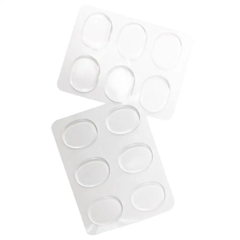 12pcs Silicone Snare Drum Mute Pads Transparent Silencer Damper Mufflers Musical Instruments Percussion Instruments Accessories