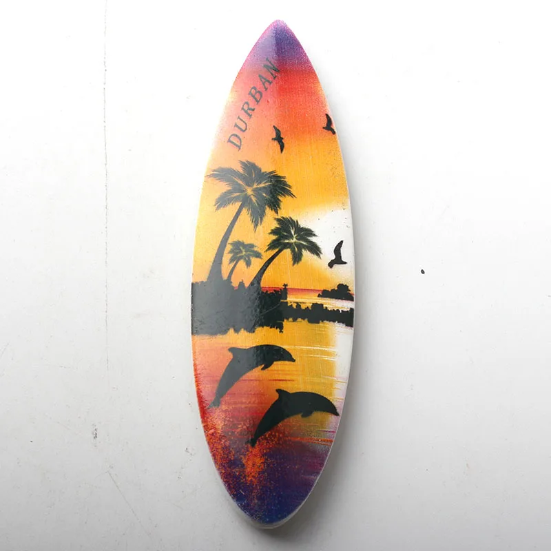 Fuerteventura Durban Barbados 3D каучуковый холодильник магнитный холодильник Туристический Сувенир Коллекционные Подарки
