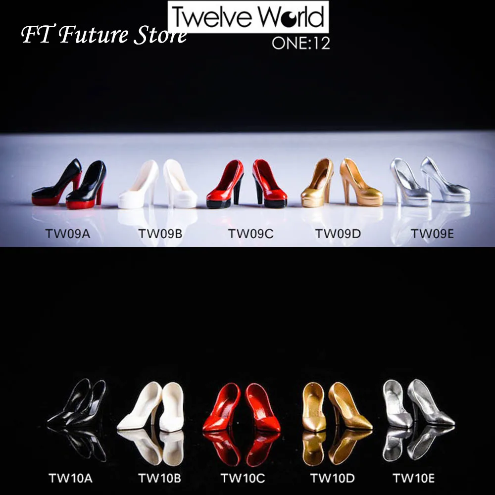 1//6 Scale red hollow female high heel boots Shoe F 12/" Phicen Verycool Body