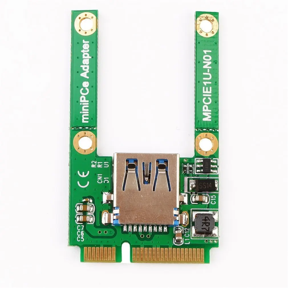 ЗЕЛЕНЫЙ 51*29*7 мм 4g Mini PCI-E слот для карт расширения к USB 2,0 интерфейсный адаптер Riser Card Eletronic совместимый с USB1.1
