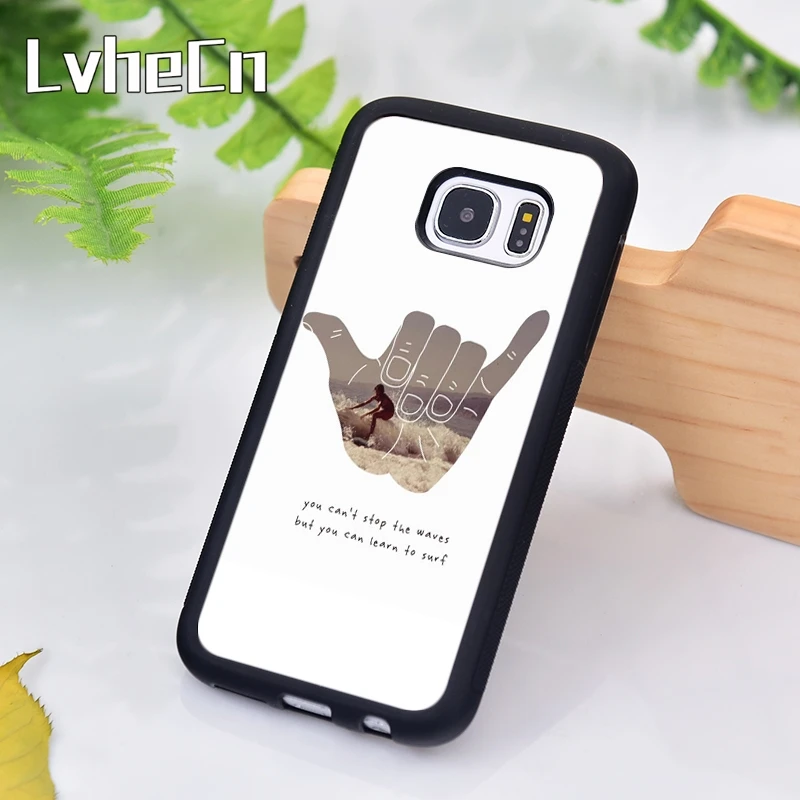 Чехол для телефона LvheCn surf tumblr с принтом samsung Galaxy S9 S8 S10 Plus Lite S6 S7 Edge S5 Note 7 8 9 10| |