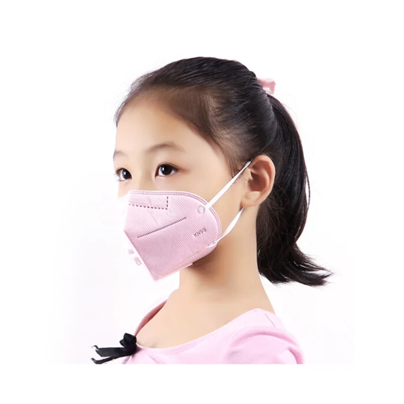 3 шт. Детские Мультяшные маски для рта складные анти PM2.5 аллергия грипп пылезащитный дыхательный клапан маски для лица нетканый респиратор