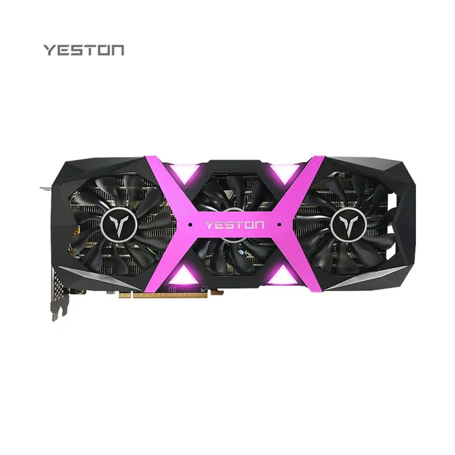 New Graphics Card Rx 6800 Rx 6800xt 100% Original Yeston Amd Radeon 16gb  Gddr6 Desktop Computer Game Video Card Gpu Cpu - Graphics Cards - AliExpress