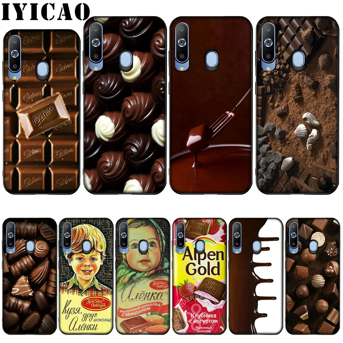 alenka bar wonka chocolate Soft Silicone Cover for Samsung Galaxy Note 10 Plus A50s A40s A30s A20s A10s Case |