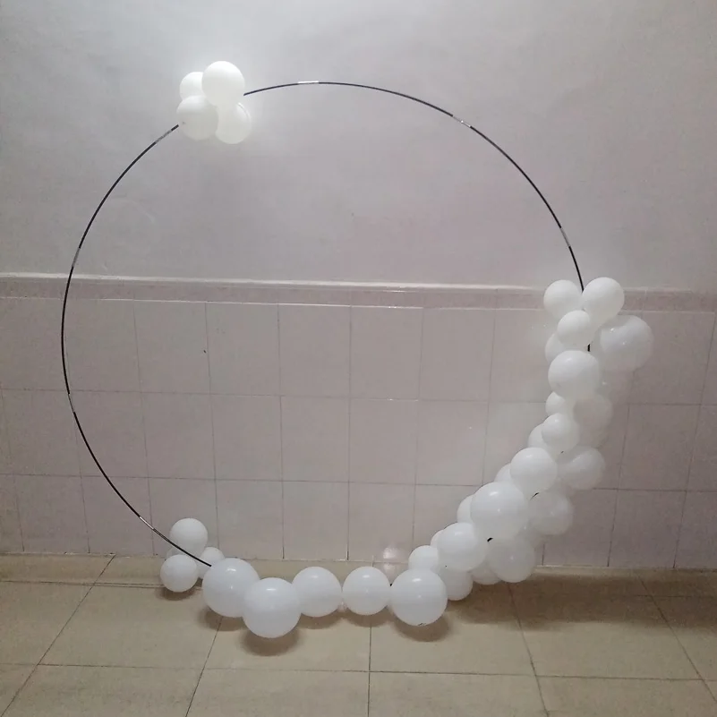 wedding flower ring frame -8