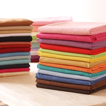 

235cmx100cm Washed Cotton Fabric Solid Color Wide Bed Sheet Duvet Cover Bedding Curtain Bed Curtain DIY Apparel Sewing Fabric