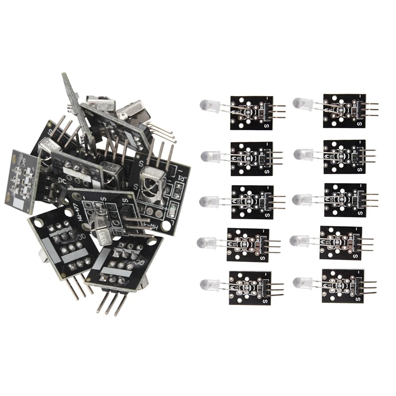 1 комплект из 20 шт. инфракрасный ИК приемник модуль датчика для Arduino умная электроника KEYES KY022 10 шт. KY-022 и 10 шт. KY-005