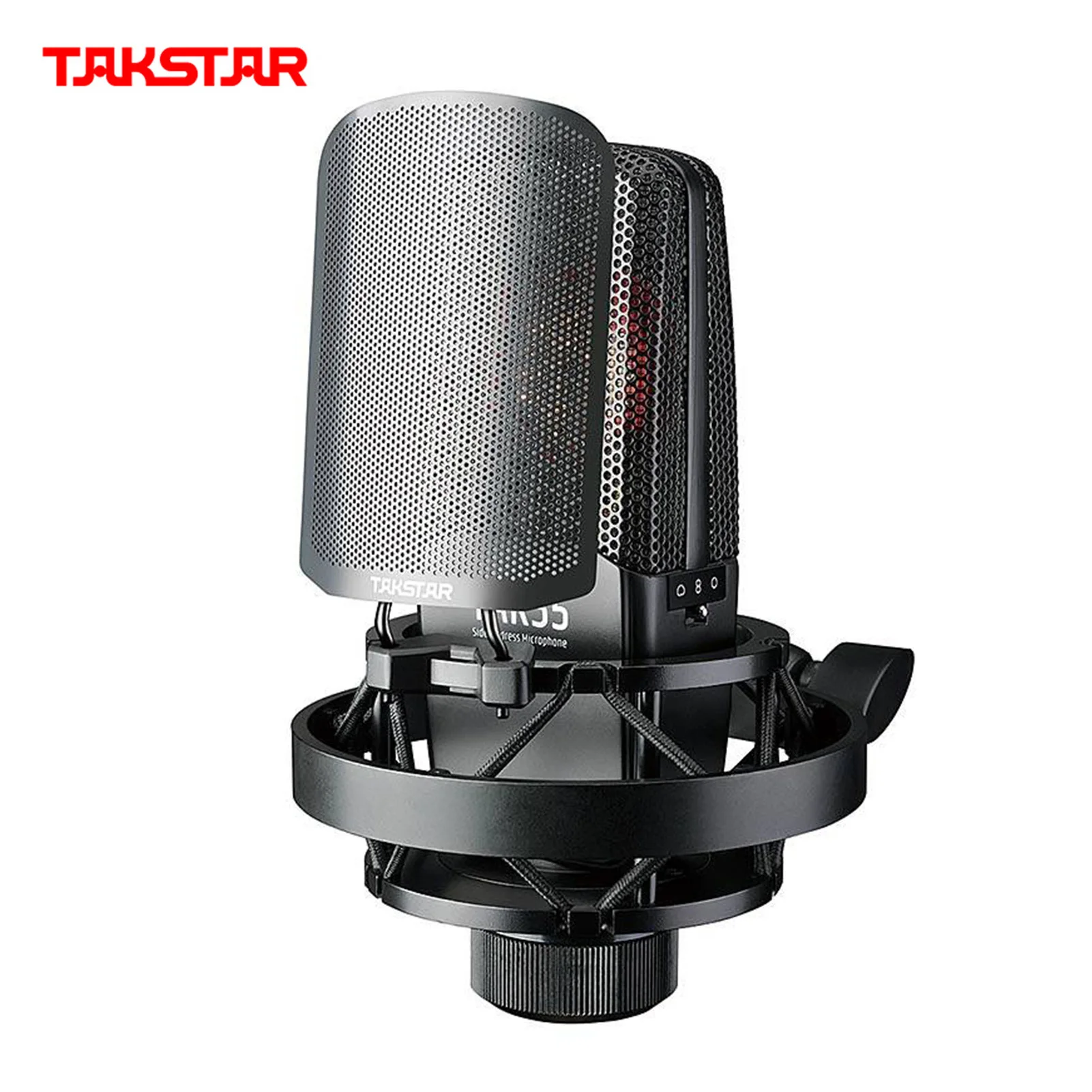TAKSTAR TAK55 профессиональный микрофон для записи 3 режима звукоснимателя прямой