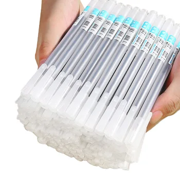 

Quick-drying continuous ink carbon pen school supplies full needle tube 0.5 mm black signature matte gel pen office supplies