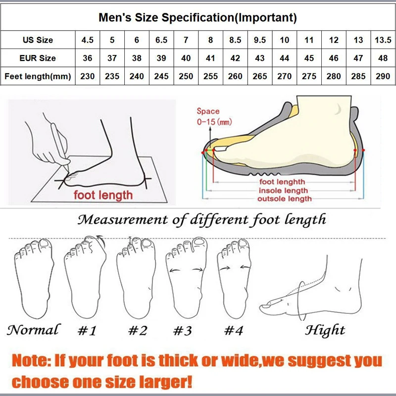 男鞋尺码表-速卖通(1)