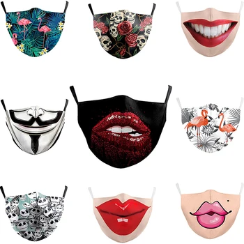 

Anti Dust Fashion Reusable Washable Protective PM2.5 Filter Mouth Adult Mask Face Mask Antibacterial Breathable Proof Flu Mask