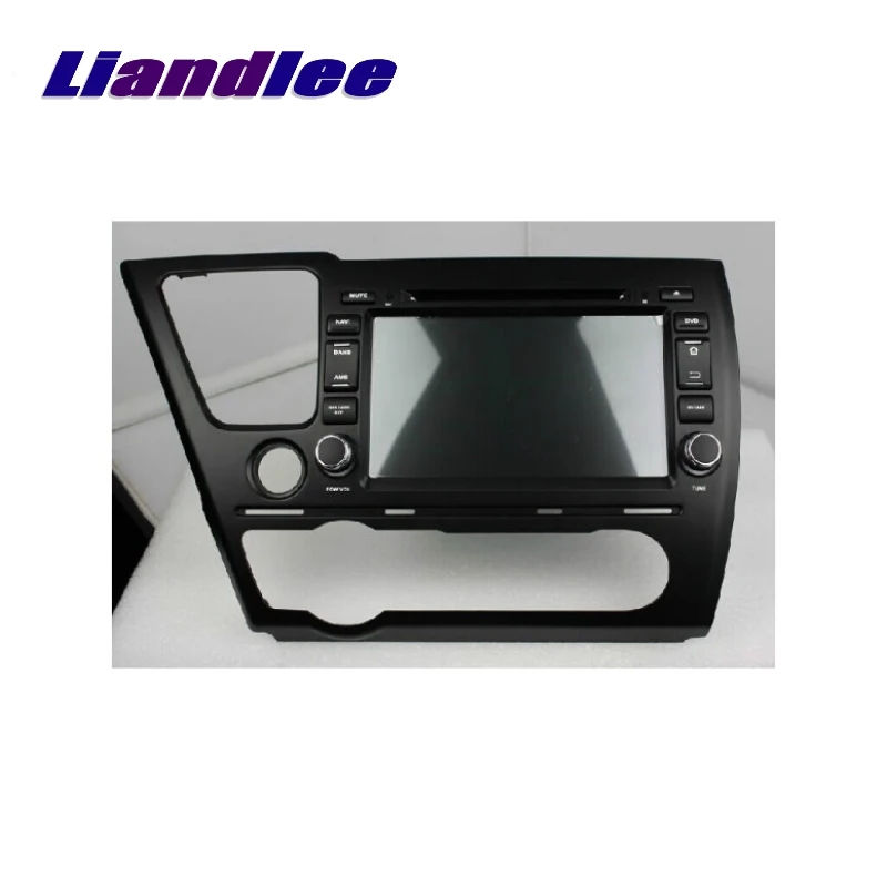 Liandlee для Honda Civic 2014 ~ 2017 LiisLee Автомобильный мультимедийный ТВ DVD GPS аудио Hi-Fi радио