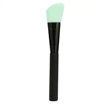 

OutTop 2020 NEW Wooden Handle Facial Face Mud Mask Mixing Silicone Brush Cosmetic Makeup Kit dropship j108